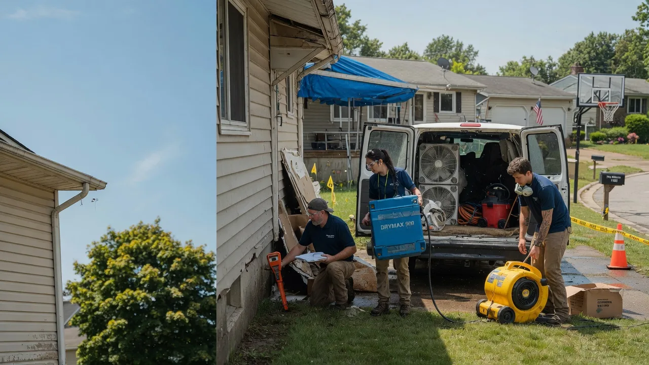Ceiling Leak Cleanup in Bement, IL near me